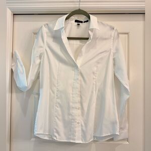The Limited Classic White Button-Down Shirt